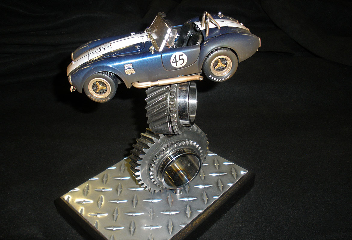 Curtis Elliott Designs race car award design