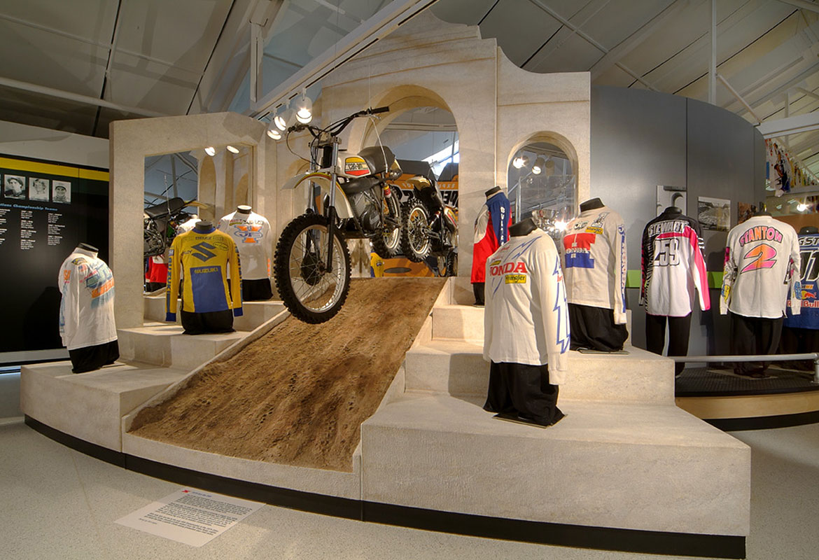 Motorcycle Hall of Fame Museum Motocross America x dome